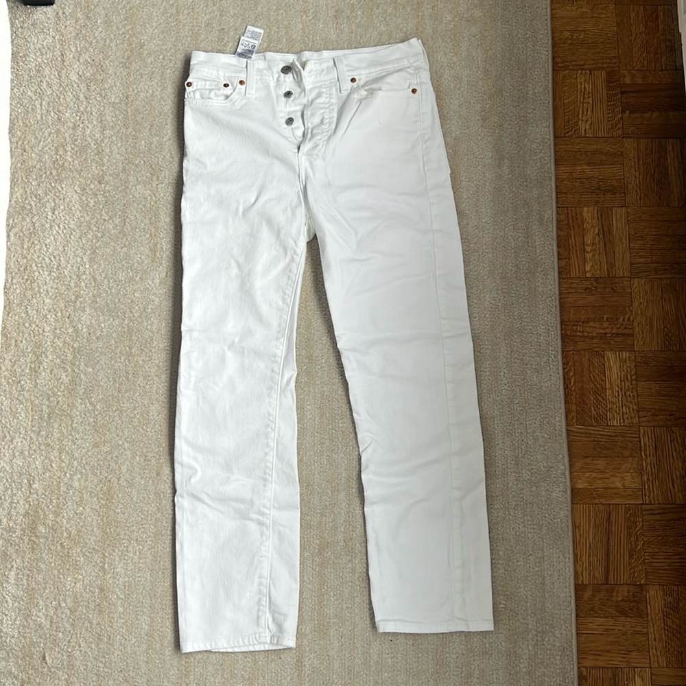 Levi's Women's White Jeans